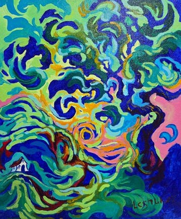 Vitaly Leshukov Soldatov (1968) - La casa entre remolinos