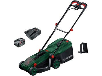 Bosch Rotak 18V-34 - Accumaaier - 34 cm maaibreedte - 1x 18V, Tuin en Terras, Grasmaaiers, Verzenden, Nieuw, Bosch