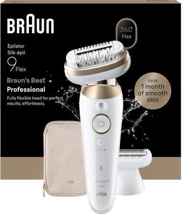 Braun Silk·épil 9 Flex 9-030 3D - Wet & Dry Epilator - Lan, Verzenden, Nieuw