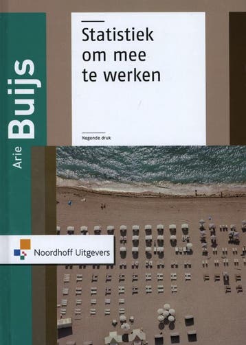 Statistiek om mee te werken, 9789001802486, Verzenden, Zo goed als nieuw, HBO