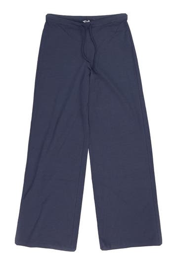 Organic Basics Broek in maat M Blauw, Kleding | Dames, Truien en Vesten, Organic Basics, Verzenden, Zo goed als nieuw, Blauw
