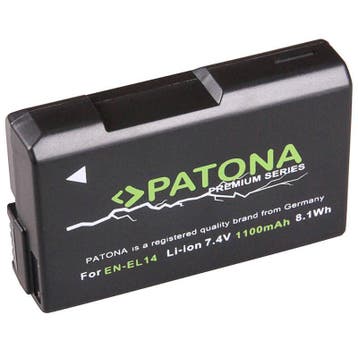 Nikon EN-EL14 accu (Patona Premium), Verzenden, Nieuw