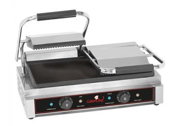Keramische Contactgrill | 50° tot 300°C | (H)19x57x32cm, Verzenden, Nieuw in verpakking