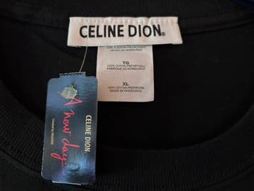 Celine Dion - Origineel Las Vegas concert T-shirt, Ophalen of Verzenden, Nieuw, Kleding