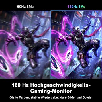 Gaming Monitor - Beeldscherm computer - 24 inch - 180Hz - WQ, Verzenden, Zo goed als nieuw