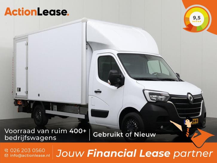 Renault Master Bakwagen L5 H1 2022 Diesel Handgeschakeld, Auto's, Renault, Te koop, Zwart, Handgeschakeld, Financial lease, BTW verrekenbaar