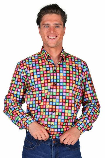 Discoblouse Discoballs - XXL, Verzenden, Nieuw
