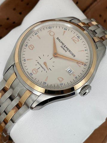 Baume & Mercier - Clifton Date Automatic 18k - M0A10140 -, Nieuw