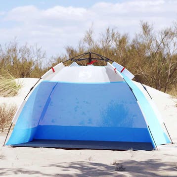 vidaXL Strandtent 2-persoons waterdicht snelontgrendeling, Verzenden, Nieuw, Tot en met 2