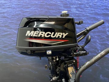 Mercury 6pk buitenboordmotor, 5 tot 10 pk, Viertaktmotor, Ophalen of Verzenden, Zo goed als nieuw