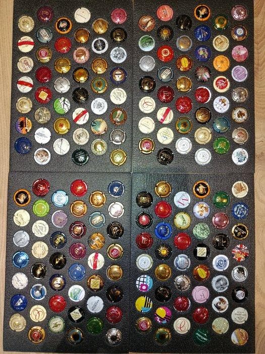 Champagne capsules (450) - Metaal, Antiek en Kunst, Antiek | Speelgoed