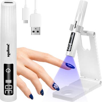 Soulima Draagbare UV LED nagellamp 3 W met 30 en 60 secon..., Ophalen of Verzenden, Nieuw