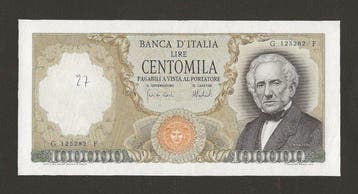 Italië. - 100.000 Lire 1974 Manzoni - Gigante BI 82C