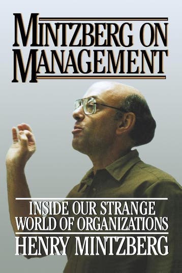 Mintzberg on Management 9781416573197, Boeken, Zo goed als nieuw
