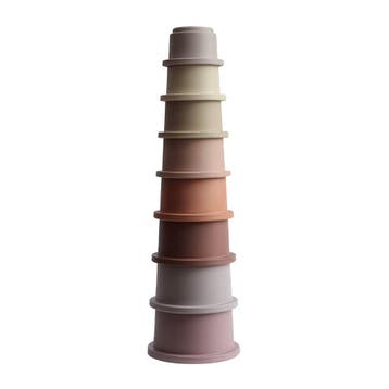 Mushie Stacking - Pastel Kleuren (Mushie Stacking Cups), Ophalen of Verzenden, Nieuw