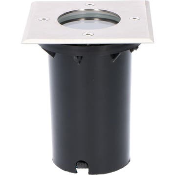 LED Grondspot - Sanola Aton - Inbouw - Vierkant - GU10, Ophalen of Verzenden, Nieuw, Vloerspot of Grondspot, Led