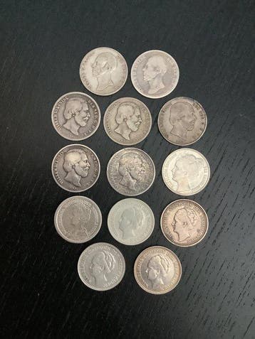 Nederland. 1/2 Gulden 1848-1930 (Zonder minimumprijs), Postzegels en Munten, Munten | Nederland