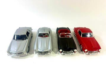Bburago, Ertl, Techno Giodi 1:18 - Modelauto (4) - Mercedes, Nieuw