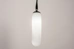 Rietveld Hanglampen - Wit - Glas, Leer/Leder, Verzenden, Nieuw