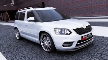 Front Splitter SKODA YETI CITY FACELIFT MODEL, Verzenden