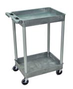 Luxor kunststof etagewagen - Grijs - Polyethyleen met hoge, Verzenden