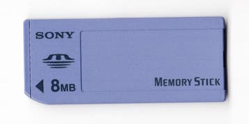 Sony Memory Stick Card - 8MB, Verzenden, Zo goed als nieuw