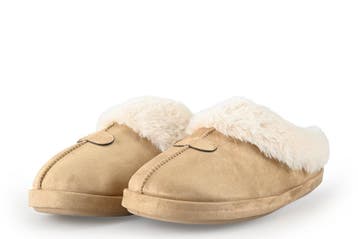 Super Cracks Pantoffels in maat 40 Beige, Verzenden, Beige, Zo goed als nieuw, Super Cracks