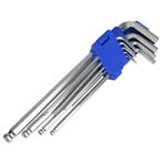 Benson 9-delige inbussleutelset - chroom vanadium - 1.5-1..., Ophalen of Verzenden, Nieuw