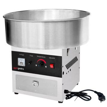 GGM Gastro | Professionele suikerspinmachine - Ø52cm - |, Verzenden, Nieuw in verpakking, RVS Meubilair
