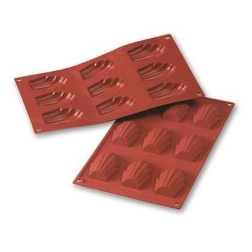 Siliconen Bakvorm Madeleine 68x45x17mm (9), Verzenden, Nieuw