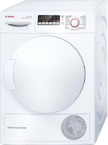 Bosch Wtw83272 Warmtepompdroger 7kg, Ophalen of Verzenden, Zo goed als nieuw, Voorlader, 85 tot 90 cm