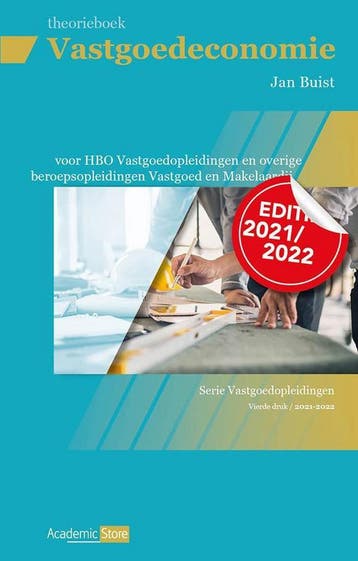 Vastgoedeconomie / Serie Vastgoed Opleidingen / 22 Jan Buist, Boeken, Verzenden, Gelezen, Jan Buist