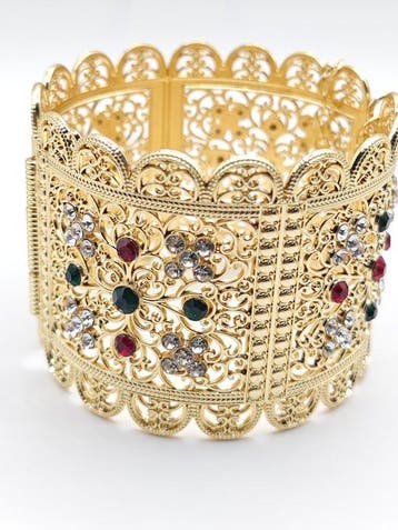 Zonder minimumprijs - Armband Antieke stijve armband in, Nieuw