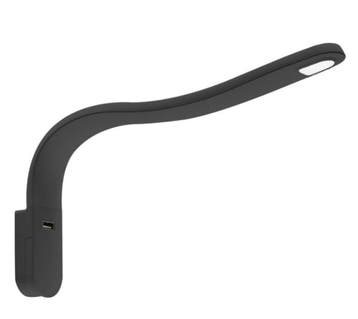 LED Lamp met Zwanenhals S Flexibel 12V Zwart, Ophalen of Verzenden, Nieuw