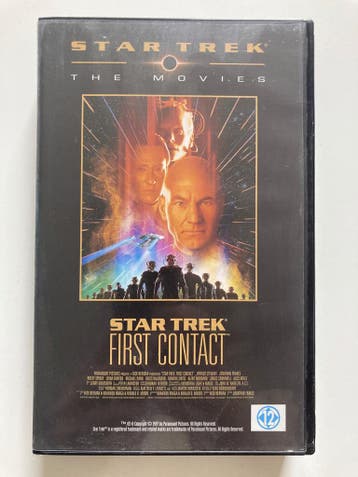 STAR TREK FIRST CONTACT (VHS), Cd's en Dvd's, VHS | Film, Verzenden, Gebruikt