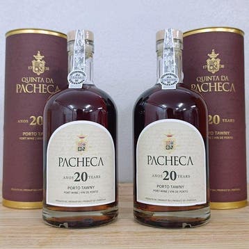 Quinta da Pacheca - 20 years old Tawny - Douro - 2 Flessen, Nieuw