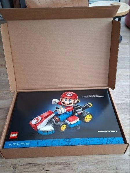 Lego Set - 72037 - Super Mario - Mario & Standard Kart, Kinderen en Baby's, Speelgoed | Duplo en Lego
