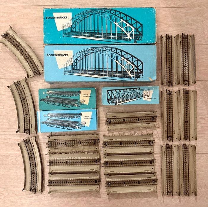 Märklin H0 - 7163/7162/7168/7167/7161 - Modeltrein brugdelen, Hobby en Vrije tijd, Modeltreinen | H0