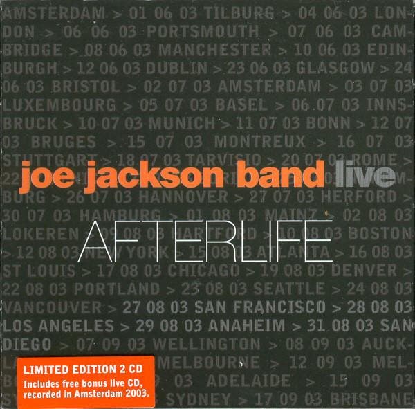 cd - Joe Jackson Band - Afterlife, Cd's en Dvd's, Cd's | Overige Cd's, Zo goed als nieuw, Verzenden
