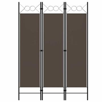 vidaXL Kamerscherm met 3 panelen 120x180 cm antraciet, Verzenden, Nieuw