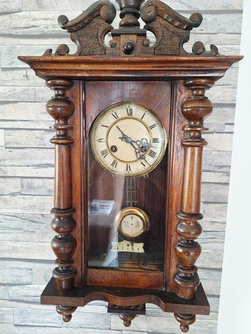 Regulateur - Junghans - Hout, Glas - 1930-1940 - Vintage
