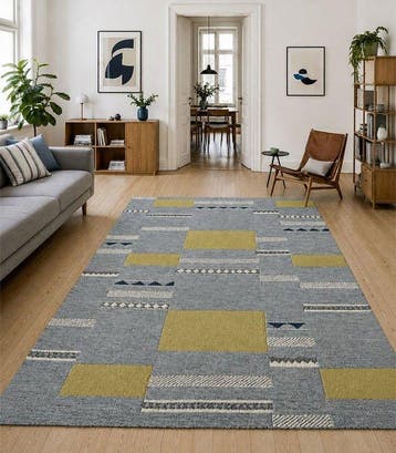 Dhurrie Bespoke - Vloerkleed - 229 cm - 160 cm, Nieuw