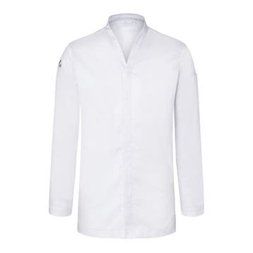 GGM Gastro | (6 stuks) KARLOWSKY | Koksjas DIAMOND CUT |, Verzenden, Nieuw, Wit, Overige typen