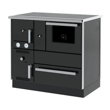 Alfa Term 27 (27 kW) CV houtkachel fornuis Antraciet, Doe-het-zelf en Verbouw, Verzenden, Nieuw