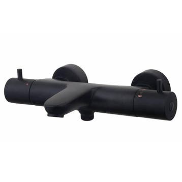 Saniflex black series bad thermostaatkraan zwart, Verzenden, Nieuw