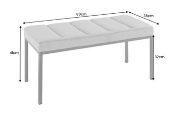 Design bank PETIT BEAUTE 80cm mosterdgeel corduroy zwart, Huis en Inrichting, Ophalen of Verzenden, Nieuw