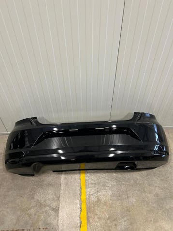 Achterbumper polo 6C + Uitlaatgat DEEPBLACK LC9X, Auto-onderdelen, Carrosserie en Plaatwerk, Volkswagen, Nieuw, Ophalen of Verzenden
