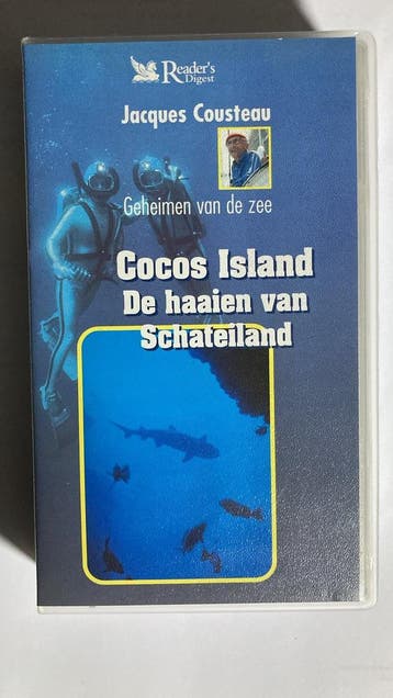 JACQUES COUSTEAU SECRETS OF THE SEA: COCOS ISLAND - SHARKS, Verzenden, Gebruikt