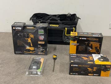 Veiling - Vito gereedschapstas met inhoud Pro-Power, Nieuw