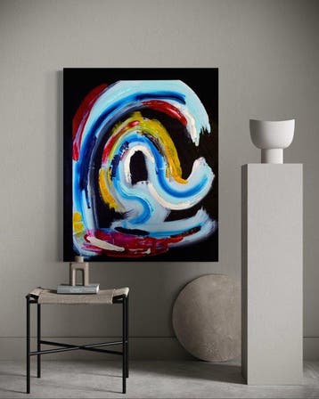 Zacca (2001) - Waves #2 - (100% hand painting)